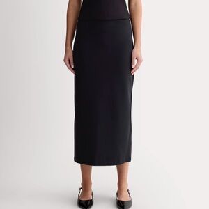 Everlane The Dream Maxi Shirt Black XXS New With‎ Tags